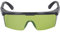 Yunseity Gafas de Soldadura, Gafas de Lente de Soldador Verde con Filtro IR 3.0, Protección UV, Gafas de Seguridad para Soldadura