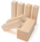 BeaverCraft Basswood Carving Blocks 7PCS Whittling Wood Kit - Soft Wood Block for Crafts, Basswood for Carving, Unfinished Wooden Blank Set BW7