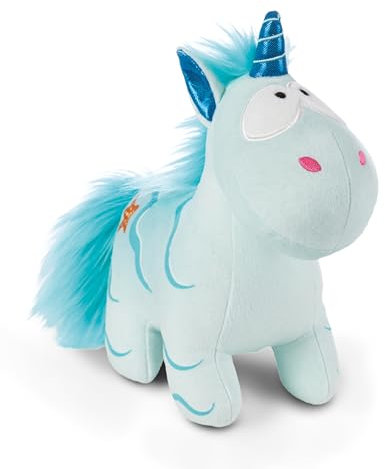 NICI Kuscheltier Einhorn Aquario 32cm - Meeres-Einhorn Kuscheltier mit großen Knopfaugen, Einhorn Plüschtier für Schmusetierliebhaber, Stofftier – 49710