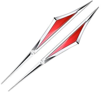 YdSoo Auto Emblem für Lexus,Kunststoff 3D Sport Autocollant Emblème Badge Emblem Kunststoff Auto Sticker Decor Autoaufkleber Aufkleber,A