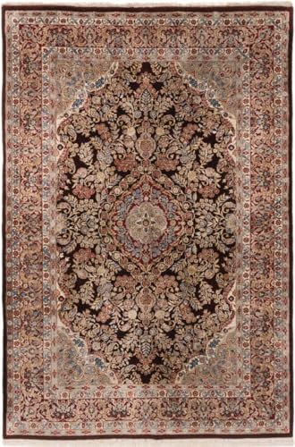 Nain Trading Chinois Chaîne de Soie 125x183 Noué à la Main Tapis d'Orient Tapis Laine Turquie