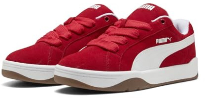 PUMA Unisex Park Lifestyle Easy Sd Sneaker, 25 Herbst-/Winterfarben für alle Zeiten, Rot, Puma, Weiß, Größe 44, 25.0 cm