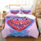 Poppy Playtime 3D Gedruckter Horror Games Cartoon Bettwäschegarnitur Mädchen Junge Kinder Bettbezug Set Bettwäsche Weich Microfaser Reissverschluss Und Kissenbezüge 3 Teilig Single（140x200cm）