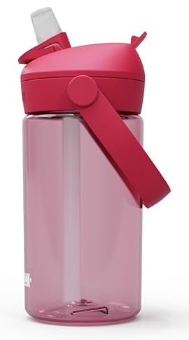 CAMELBAK Kinder-Wasserflasche – umweltfreundliches BPA-freies Tritan, Flip-Straw für einfaches Trinken, spülmaschinenfest, optimal für Schule & Abenteuer, 400 ml