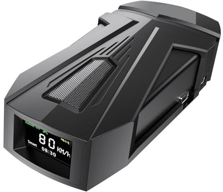388T DSP-Laserradarwarner for Autos, Integriertes GPS/Echtzeit-Sprachwarnungen, IVT-Filterung, Extrem Lange Radarabdeckung