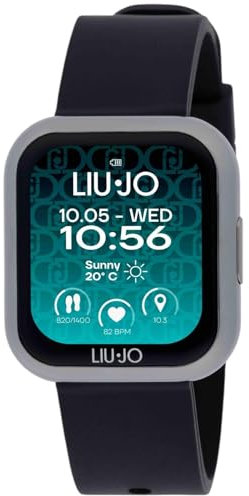 Liu Jo Orologio Unisex Smartwatch Voice Mini Black Cinturino Nero