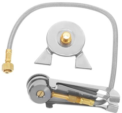 HOMSFOU Quick Connect Fittings Propane Refill Adapter Kit Gas Camping Stove Adapter