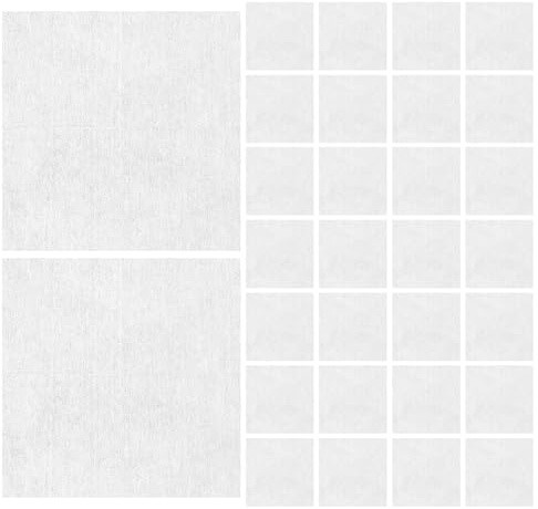 300 Stück Vlies Abschminkpads für Gesicht, Weiß, Sanft | Einweg aus Vliesstoff, Fusselfrei und Mehrfach Nutzbar, für Empfindliche Haut, Kompakt und Leicht