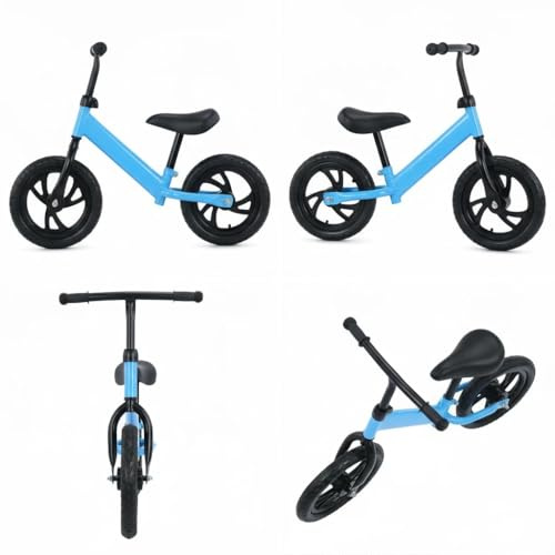 TRENDY LAVISH Stream 12 Balance Bike Carbon Steel Frame No Pedal Walking Balance Bike Training Bicycle for Kids and Toddlers 2- to 6 Years Old