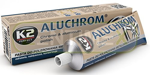 Reinigungspaste Polierpaste Pflegepaste Alufelgenreiniger Alufelgen-Wartung Felgenpolitur Chrom Aluminium Silber Gold Bronze Metall 120g