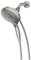 Moen 26112SRN Cabezal de Ducha de Mano extraíble de Seis Funciones con Sistema de Acoplamiento magnético, 0 V, Spot Resist Brushed Nickel, 5,5 pulgadas