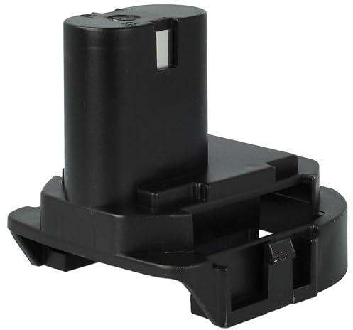 vhbw Akku-Adapter kompatibel mit Makita 6281DWPE | 6281D, 6333DA, 6333D, 6281 14,4 V Li-Ion Akkus - Adapter auf Ni-Cd Ni-MH Akkus auf 18 V Akkus