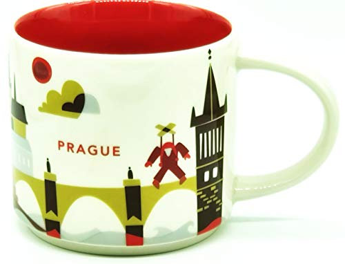 STARBUCKS Prague City Mug You are here Prague Collection Coffee Mug - 14 fl oz / 414 ml
