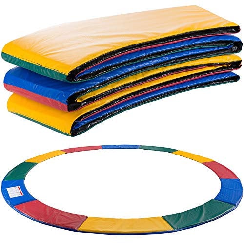 Arebos Trampolin Randabdeckung Federschutz Ø 366 cm | Trampolin Randschutz | Trampolinzubehör aus PVC und PE | Reißfest | Federabdeckung 100% UV-beständig & wasserabweisend | Bunt
