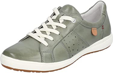 Josef Seibel Damen Low-Top Sneaker Caren 01,Weite G (Normal),Wechselfußbett,schnürschuhe,Halbschuhe,straßenschuhe,Mint,45 EU