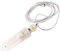 KYEYGWO Fluorite Healing Crystal Point Aromatherapy Essential Oil Diffuser Necklace Hexagonal Perfume Bottle Pendant Necklace for Men Women