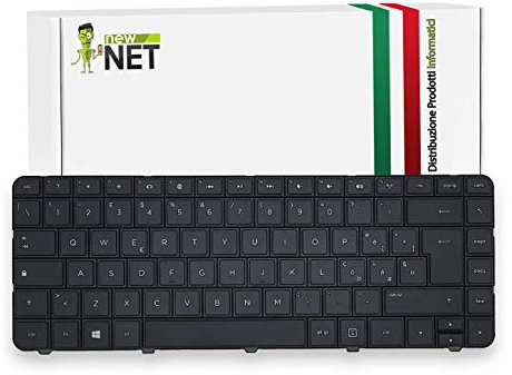 New Net Keyboards - Tastiera ITALIANA compatibile per Notebook HP Pavilion g6-1361sl g6-1362sl g6-1363el g6-1363sl g6-1364sl g6-1365sl g6-1367sl g6-1368sl g6-1370sl g6-1371slG6-1200 SENZA FRAME
