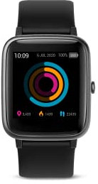SPC Smartee Boost - Smartwatch Reloj Inteligente con GPS, Waterproof 5ATM, monitoriza hasta 15 Deportes y autonomía de hasta 12 días - Color Negro