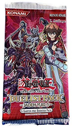 YU-GI-OH! Duelist Pack JADEN Yuki 3 Booster Pack 1.Auflage Deutsch