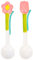 Cuchara Para 2 Uds Cucharas de Sopa de Cerámica Cuchara de Café en Forma de Flor de Tulipán Cuchara de Azúcar Cuchara de Té Cuchara para Cuchara para Cucharas de Mesa Cuchara Mezcladora De Porcelana