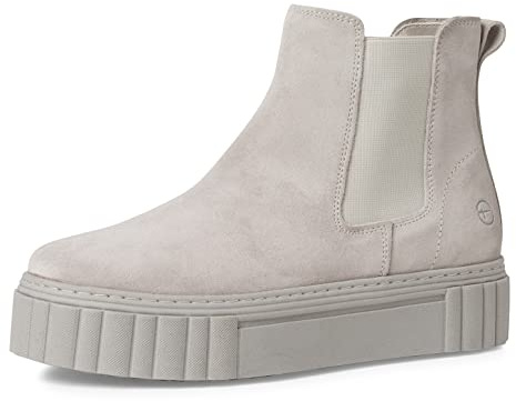 Tamaris Damen Stiefel Leder grau 41