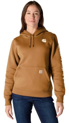 Carhartt Bekleidung 102791-BRN Clarksburg braun S