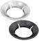 FOYTOKI 2pcs Wok Stand for Gas Stove High-temperature Resistant Wok Cooktop Holder Windproof Design Efficient Cooking Support for Gas Hobs and Burners Easy Installation