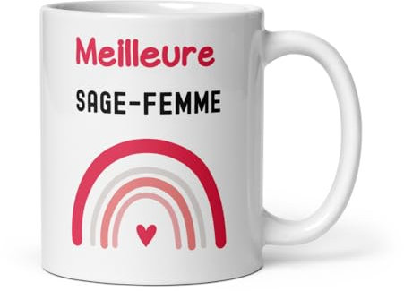 Mug meilleure sage-femme arc-en-ciel tasse Sage-femme femme