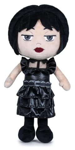 Play by Play Plüschtier Mittwoch WEDNESDAY Addams Kleid Ball Raven Dance - Höhe 32 cm