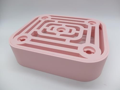 Kenwood Chef Aufsätze Halter für 5 Aufsätze Art Deco Stil (Pastel Pink)