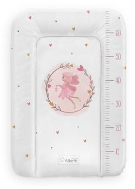 Baby Wickelauflage Fee 70 x 50 cm - Waschbare Wickelunterlage für Unterwegs - Wickelauflage Zubehör - Wickelauflagen Bezüge - Wickeltischauflage Wickelaufsatz Wickeltasche