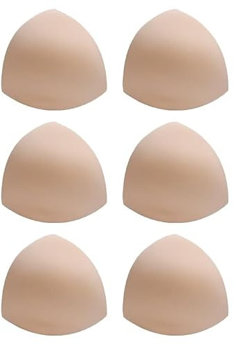 Inserti rimovibili per reggiseno a triangolo da donna, comodi inserti per reggiseno sportivo, coppe traspiranti per bikini top, costume da bagno, per donne e ragazze, reggiseno per qualsiasi