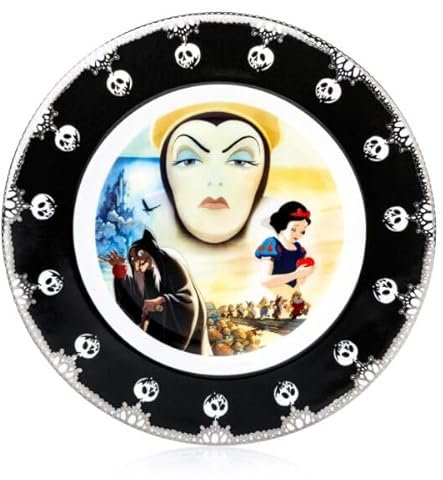 The English Ladies Wicked Queen Assiette en porcelaine anglaise Multicolore 15,2 cm de diamètre
