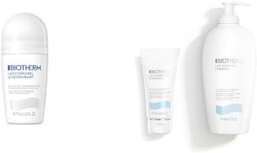 BIOTHERM Deo Roll-On 75ml + Set Lait Corporel 400ml + Lait Corporel 50ml