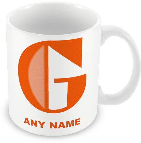 Alphabet Letter G and Name Mug – Personalised A-Z Mug