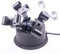 MTE Bewegungstechnik Uhrenbeweger (WTS 4 Anthrazit) bis zu 4 Uhren – Elektronisch gesteuerte Rotation und Pausen – Uhrenbeweger für Automatikuhren – leiser Watch Winder – Made in Germany