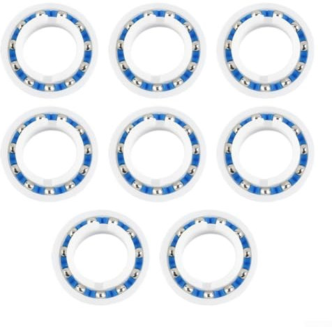 Besttoolifes Ruota pulitore per piscina e cuscinetto motore, confezione da 8 pezzi, per Baracuda MX8, aspiratore laterale, R0527000, parte di ricambio facile e veloce