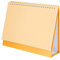DIYEAH 1 Satz leerer tischkalender selber machen Planke Mini-Tischkalender Büro Uhr aus schülerkalender persönlicher kalender streichen zubehör Stehender Kalender Graffiti-Stehbuch Papier
