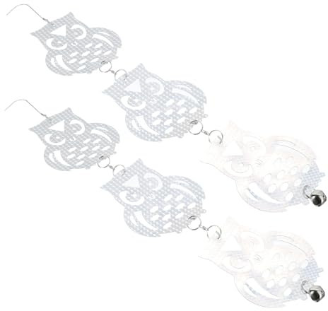 Abaodam 2sätze Reflektierende Vogelabwehr Mit Katzenaugen Hängende Eulenpendel Für Garten Und Obstplantagen Um Vögel Abzuschrecken Und Schäden Zu Verhindern