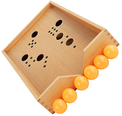 Yardwe 1 set Parent Interaction Educational Montessori Learning for Engaging Table Tennis Game Develops Intelligence Sports Skills Safe for Interactive Play
