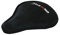 Velo Standard Gel-Satteldecke, Gelsattelbezug, mit Sicherheitsband, Weicher Sattelüberzug für Mountainbike, Rennrad, E-Bike - Mountainbike Zubehör für Herren und Frauen, 235x260mm