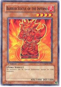 Yu-Gi-Oh! - Barrier Statue of the Inferno (CDIP-EN020) - Cyberdark Impact - 1...