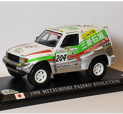 Del Prado - Mitsubishi Pajero Evolution Paris - Dakar 1998 2nd Kenjiro Shinozuka