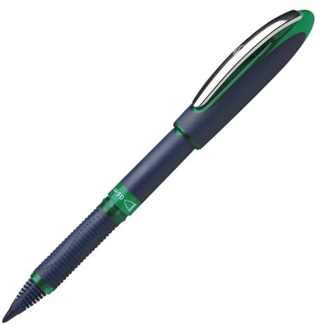 Schneider One Business Tintenroller (Dokumentenecht, 0.6 mm Ultra-Smooth-Spitze) grün