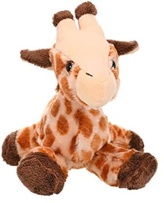 Wild Republic 14885 Hug'ems Plüschtier, Kuscheltier, Giraffe 18cm