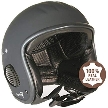 Bores SRM Slight 4 Jethelm, Designed by Gensler, CE-EN1077 Sportprüfung Ohne ECE, Schwarz-Matt, Größe 2XL 60_61 cm