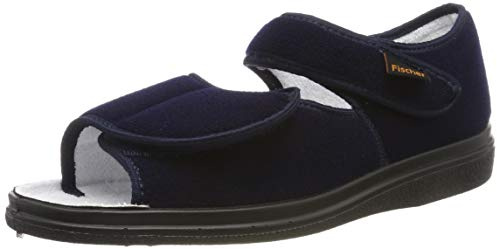 Fischer Ortho, Unisex Niedrige Hausschuhe, Blau (marine 521), 36 EU