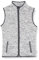 Playshoes Fleece Weste Unisex Kinder Outdoor-Oberteil, grau Strickfleece, 98