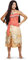 Disguise Damen Moana Deluxe Erwachsenenkostüm Kostüme in Erwachsenengröße, Rot/Ausflug, einfarbig (Getaway Solids), S (4-6)