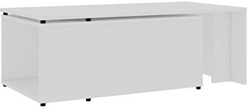Tidyard Couchtisch Kaffeetisch Beistelltisch aus Spanplatte,Wohnzimmertisch Kaffetisch 150 x 50 x 35 cm Mit Stauraum für Zuhause Wohnzimmer